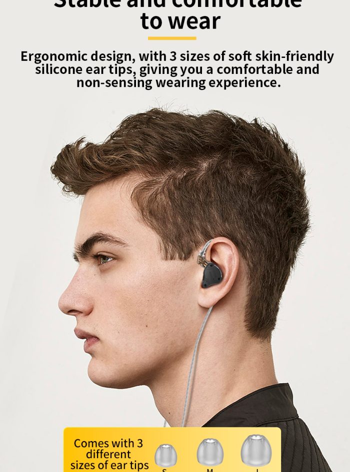Audífonos In-Ear KZ ZS10 Pro X HiFi para monitoreo, música, audífonos monitores, audífonos para audiófilos