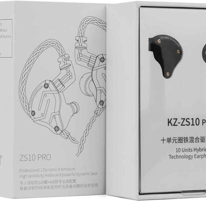 Audífonos In-Ear KZ ZS10 Pro X HiFi para monitoreo, música, audífonos monitores, audífonos para audiófilos