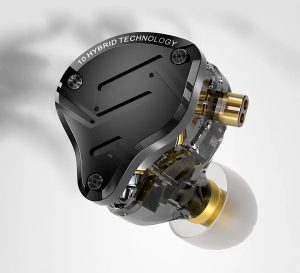 Audífonos KZ ZS10 Pro X para monitoreo monitores HiFi audífonos para audiófilos In-Ear, IEMs