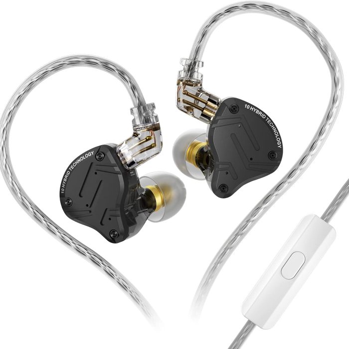 Audífonos In-Ear KZ ZS10 Pro X HiFi para monitoreo, música, audífonos monitores, audífonos para audiófilos
