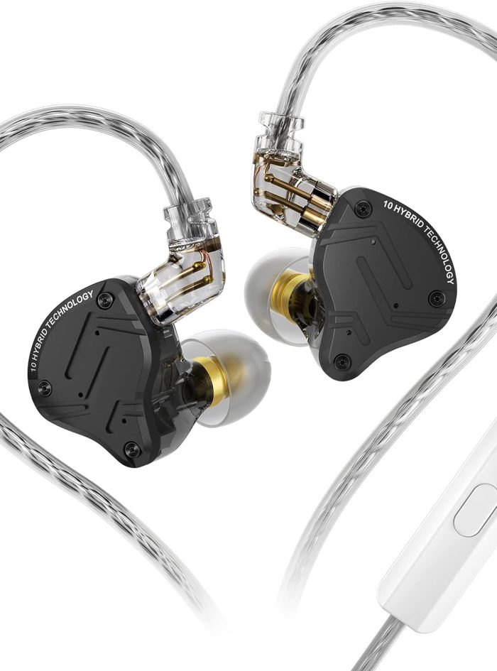 Audífonos In-Ear KZ ZS10 Pro X HiFi para monitoreo, música, audífonos monitores, audífonos para audiófilos